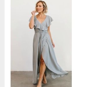 *NWT* Katya Ruffle Maxi Dress